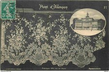 61 - Alençon - Point d'Alençon - Artisanat - Dentelle - CPA - Oblitération de 19
