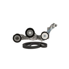 GATES Jeu de courroies trapézoïdales à nervures Kit de courroies d'accessoire