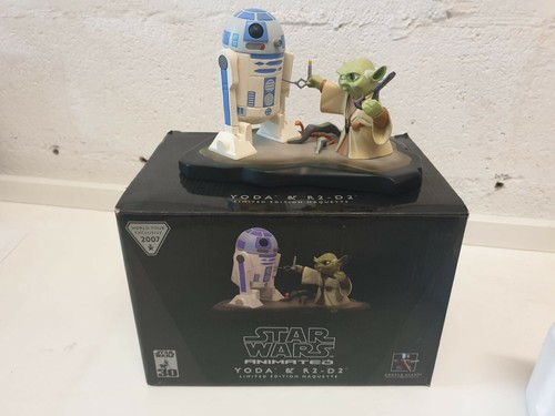 Star wars animated yoda - star,