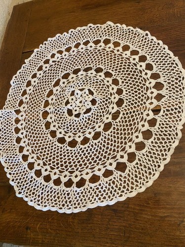 Napperon vintage rond - napperon,