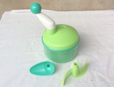TUPPERWARE - QUICK CHEF - CUISINE - HACHOIR - BATTEUR MANUEL