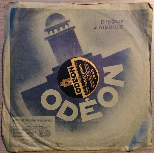 Disque aiguille 78t - à,