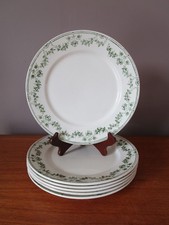 6 Assiettes Plates anciennes