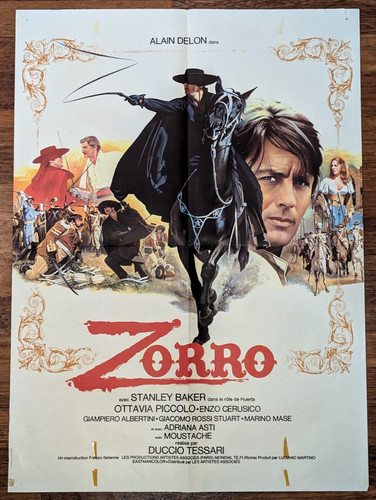 Affiche cinema zorro - cinema,