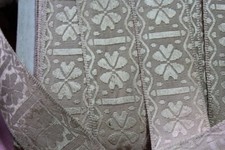 Passementerie de Lyon Large Galon en soie 5m / Mercerie ancienne 172513-4