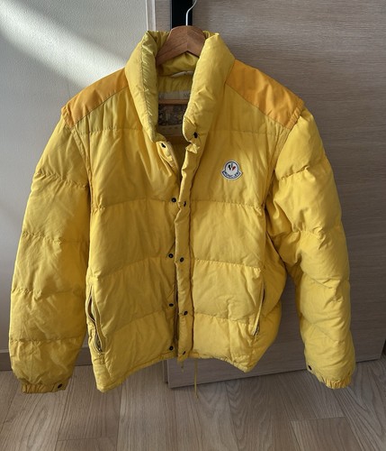 Moncler doudoune homme jaune