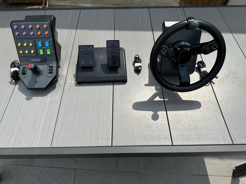 Volant logitech saitek - logitech, +