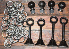 Support tringle rideaux - support,
