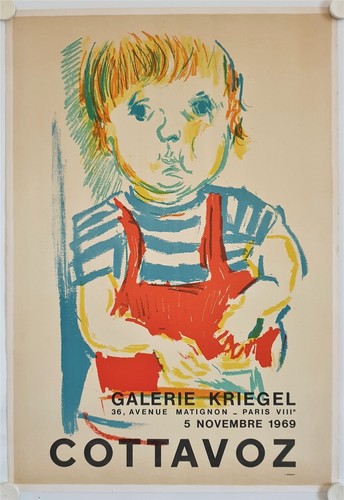 Affiche cottavoz 1970 - cottavoz,