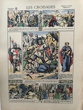 IMAGERIES REUNIES JARVILLE NANCY  " LES CROISADES   " N° 4