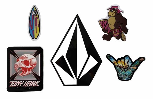 Surfing sticker set vintage - ,