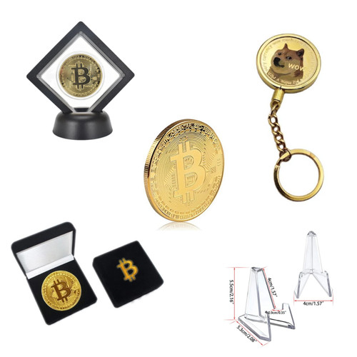 Pièce bitcoin collection - bitcoin, de