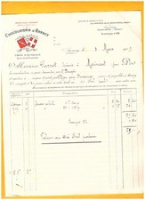 ANNECY (74) USINE / CHOCOLATS "CHOCOLATERIE D'ANNECY" en 1909