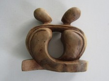 statuette bois, couple