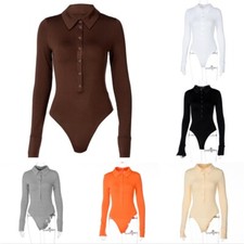 Femmes Justaucorps Manches