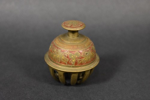 Vintage india brass etched - vintage,