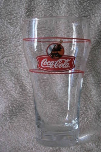 Verre coca cola tres rare - cola, logo