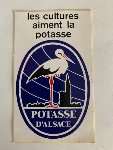 Sticker vintage potasse - sticker,