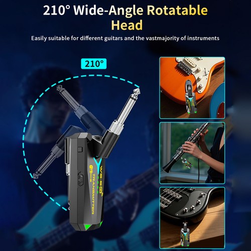 Wireless guitar system - 5.8g,