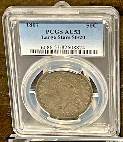 1807 Capped Bust Half Dollar