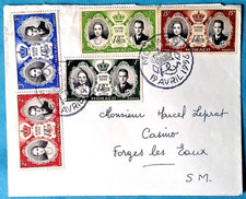 TR. RARE LETTRE MONACO MARIAGE