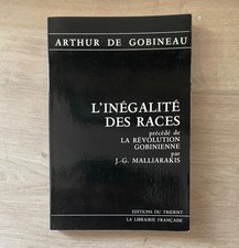 Essai sur l'inégalité des races humaines -Arthur de  GOBINEAU Copyright 1984