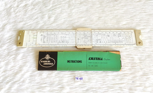Règle calcul vintage faber - règle,