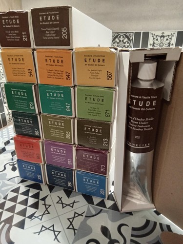 Tubes peinture huile - tubes,