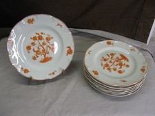 Lot 7 assiettes porcelaine