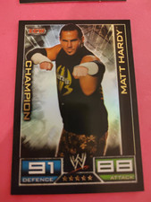 Matt Hardy Champion Carte Brillante Catch Topps Slam Attax 2008