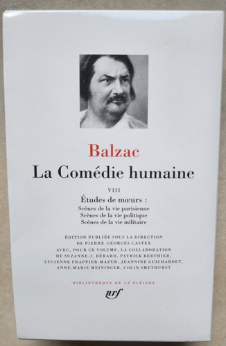Pléiade balzac la - pléiade,