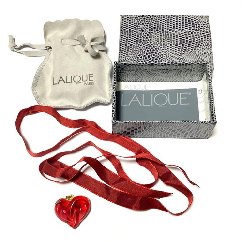 Lalique collier coeur - collier,