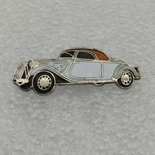Pin's-CITROEN-Ancienne Traction -Cabriolet-Cab-Blanche-Auto-P2I4
