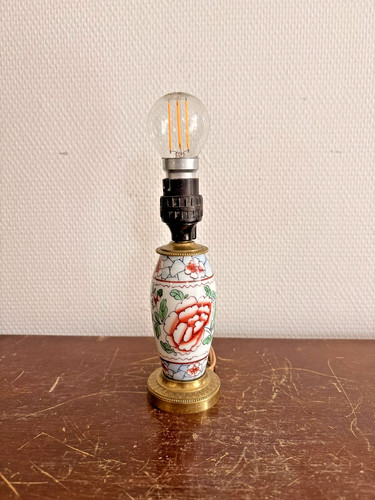 Ancien lampe table porcelaine - ancien,