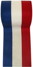 Ruban tissu Tricolore gros