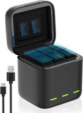 Chargeur Batterie pour GoPro Hero 12/11/10/9 Black 3 Canaux Adaptateur