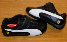 PUMA CHAUSSURES noir BEBE ENFANT taille 23 kinder FIT Future Cat V Black FERRARI