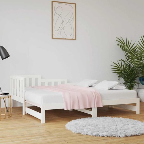 Lit coulissant blanc - lit,
