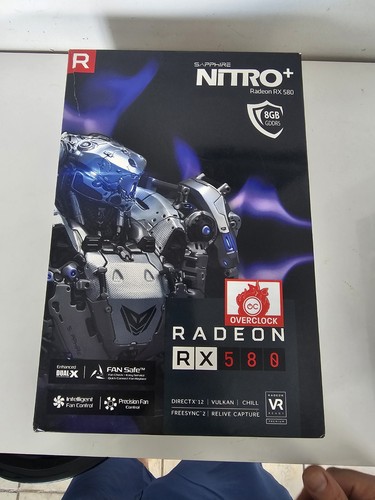 Sapphire nitro 580 - sapphire, rx