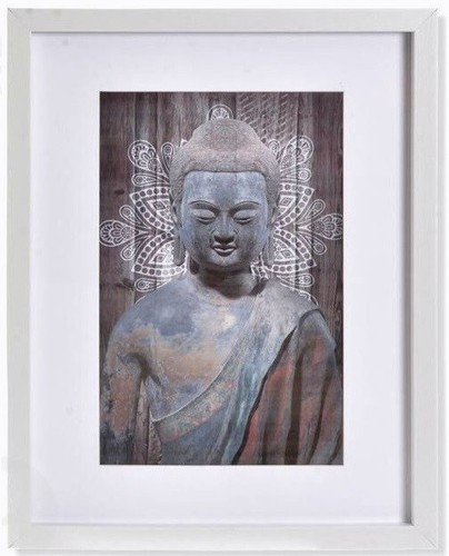 Tableau cadre encadré bouddha - cadre,