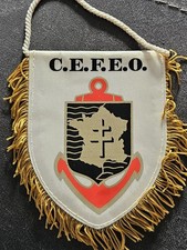 Fanion Insigne Ecusson Blason Forces Armées Françaises Extrême Orient Indochine