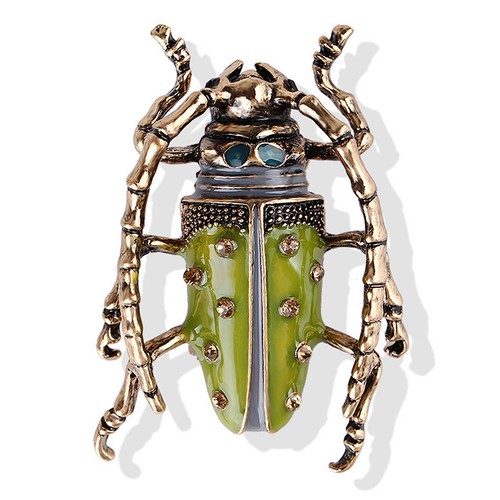 Broche vintage émail - broche, en