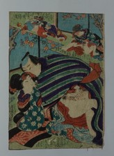 Shunga/Erotique/Curiosa, Estampe japonaise/ Ecole d'Utagawa