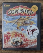 JEU AMSTRAD SILKWORM CPC 464 664 6128 DISK DISQUETTE VIRGIN GAMES CF2 BOX BOITE