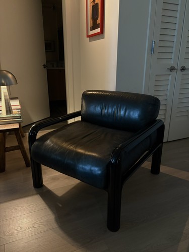 Gae aulenti black - gae, leather