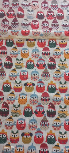 Lot petits coupons tissu - , noel