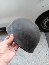 Coque de casque tankiste MKI terrain Normandie 1944 GB WW2 anglais