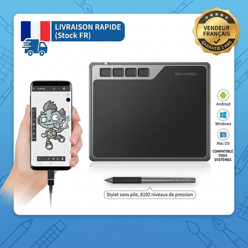 Tablette graphique pro s620 - tablette,