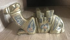 Ancien Encrier Chameau En