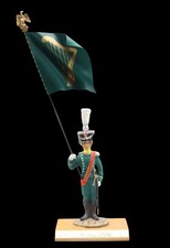 Porte-drapeau RÉGIMENT IRLANDAIS 1810   Guy RENAUD / toy soldier